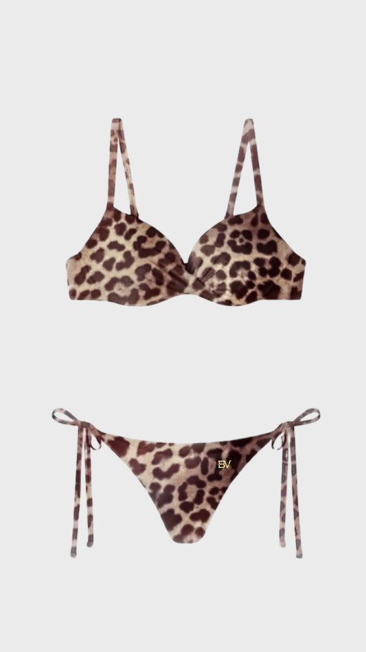 RETORCIDO BIKNI LEOPARD